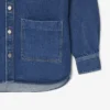 Camisa oversize de denim para mujer