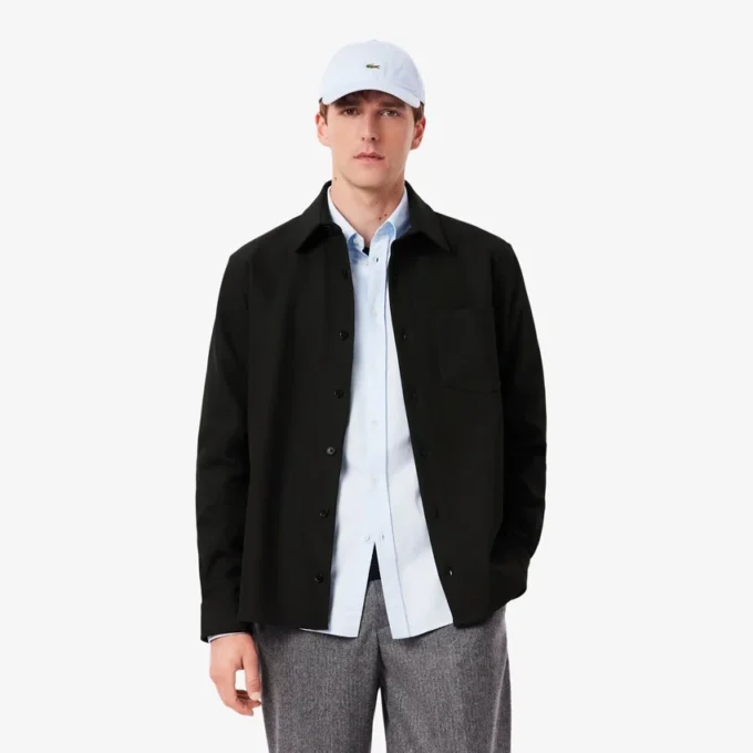 Camisa oversize de doble cara para hombre