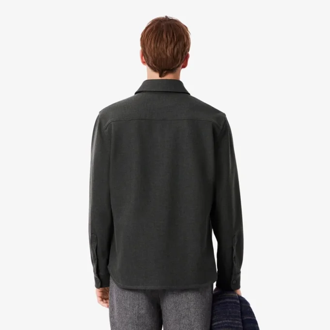 Camisa oversize de doble cara para hombre