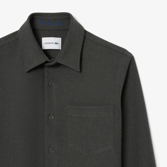 Camisa oversize de doble cara para hombre