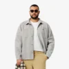 Camisa oversize de franela para hombre