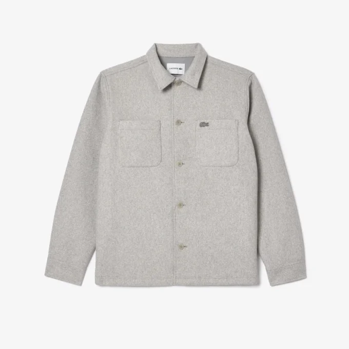 Camisa oversize de franela para hombre