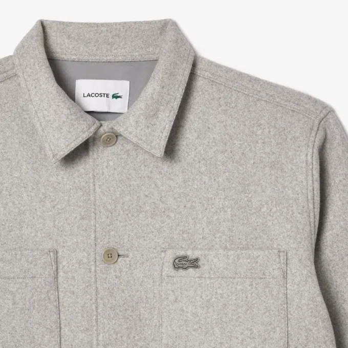 Camisa oversize de franela para hombre