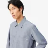 Camisa oversize de mezcla de lana The Blend