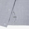Camisa oversize de mezcla de lana The Blend