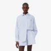 Camisa oversize de mezcla de lino The Blend