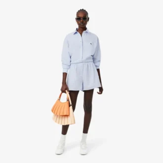 Camisa oversize de mezcla de lino The Blend