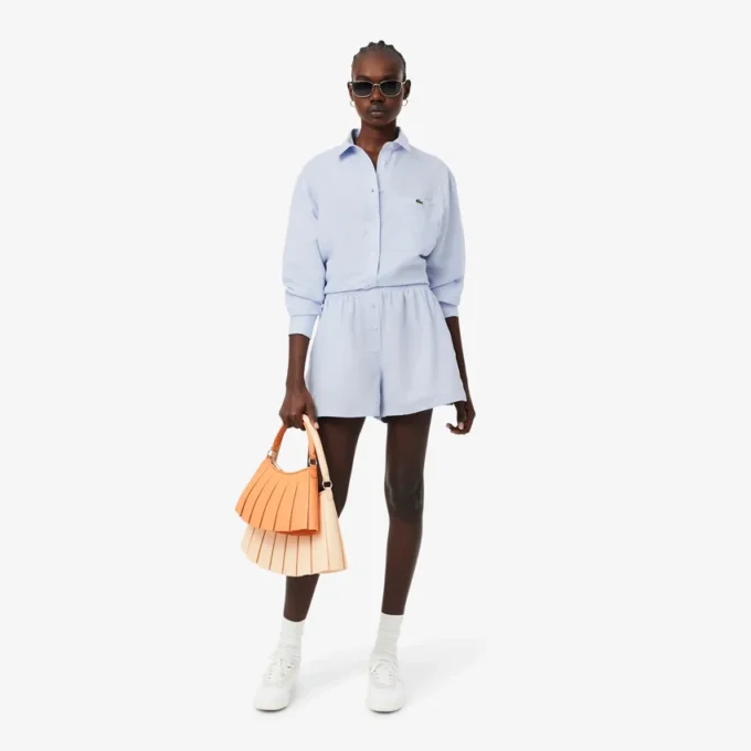 Camisa oversize de mezcla de lino The Blend
