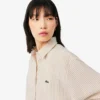 Camisa oversize de mezcla de lino The Blend