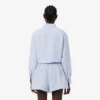 Camisa oversize de mezcla de lino The Blend