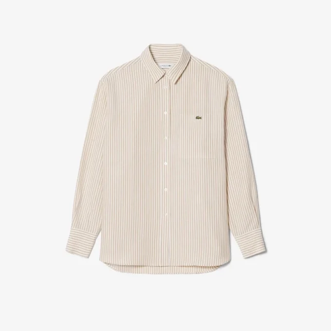 Camisa oversize de mezcla de lino The Blend