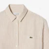 Camisa oversize de mezcla de lino The Blend