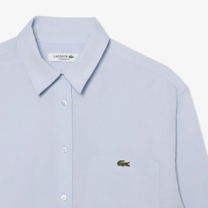 Camisa oversize de mezcla de lino The Blend