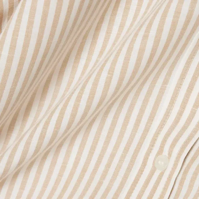 Camisa oversize de mezcla de lino The Blend