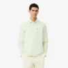 Camisa Oxford a rayas de corte regular para hombre