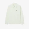 Camisa Oxford a rayas de corte regular para hombre