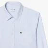 Camisa Oxford a rayas de corte regular para hombre