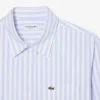 Camisa Oxford a rayas de corte regular para hombre