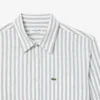 Camisa Oxford a rayas de corte regular para hombre