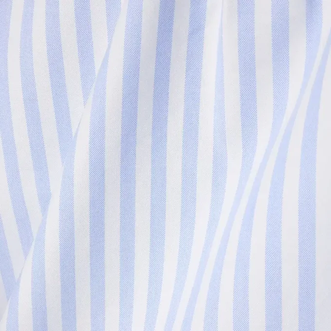 Camisa Oxford a rayas de corte regular para hombre