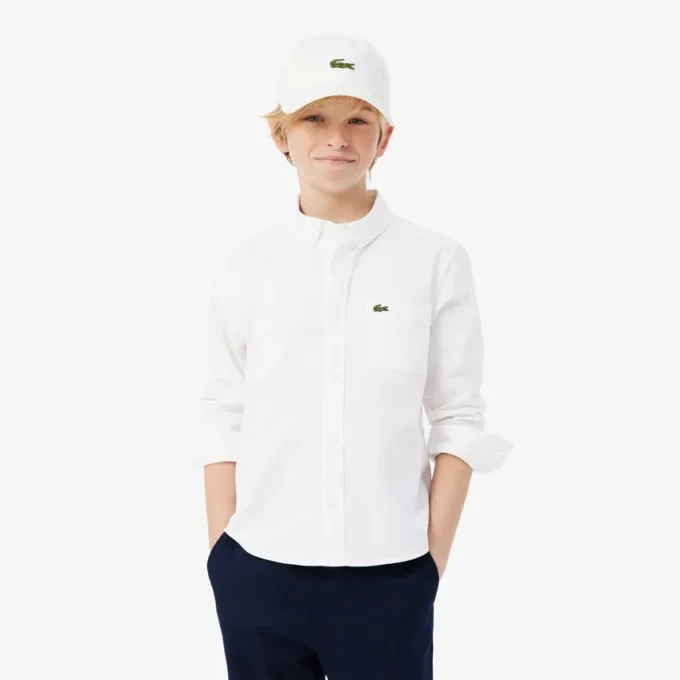 Camisa Oxford con bolsillo en el pecho