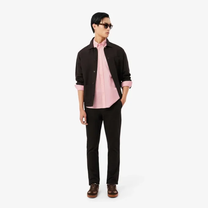Camisa Oxford de corte regular para hombre