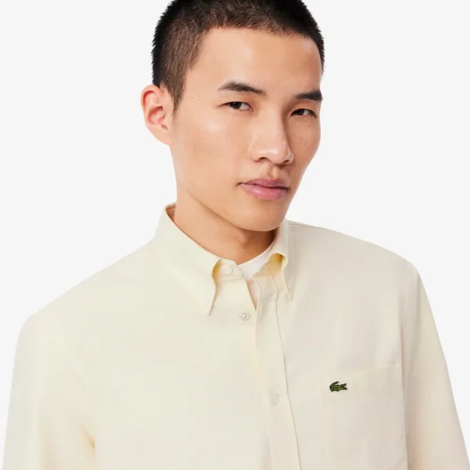 Camisa Oxford de corte regular para hombre