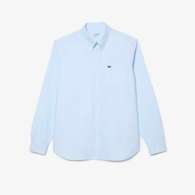 Camisa Oxford de corte regular para hombre