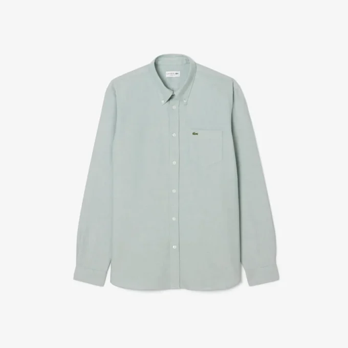 Camisa Oxford de corte regular para hombre