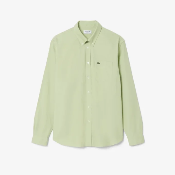 Camisa Oxford de corte regular para hombre