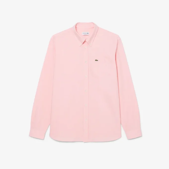 Camisa Oxford de corte regular para hombre
