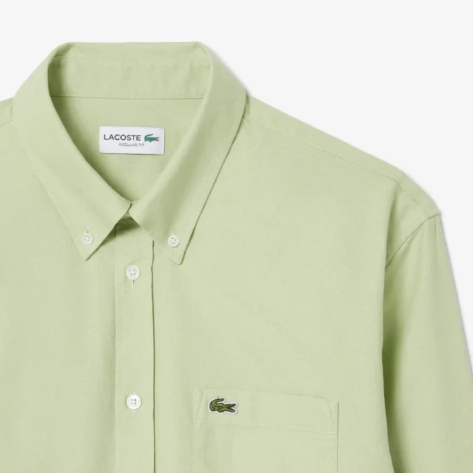 Camisa Oxford de corte regular para hombre