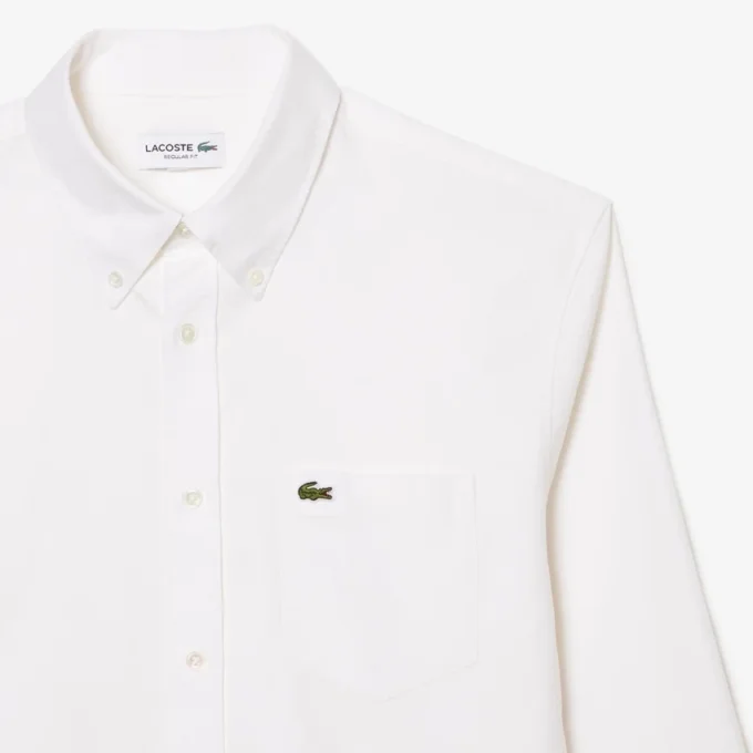 Camisa Oxford de corte regular para hombre