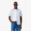 Camisa Oxford de manga corta y corte regular para hombre