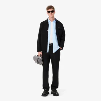 Camisa Oxford de manga corta y corte regular para hombre