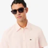 Camisa Oxford de manga corta y corte regular para hombre