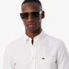 Camisa Oxford de manga corta y corte regular para hombre