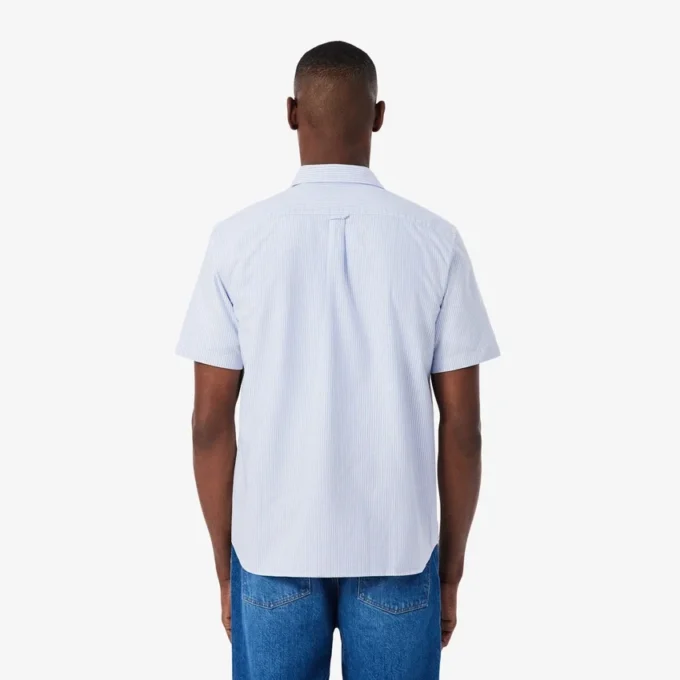 Camisa Oxford de manga corta y corte regular para hombre