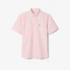 Camisa Oxford de manga corta y corte regular para hombre