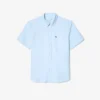 Camisa Oxford de manga corta y corte regular para hombre