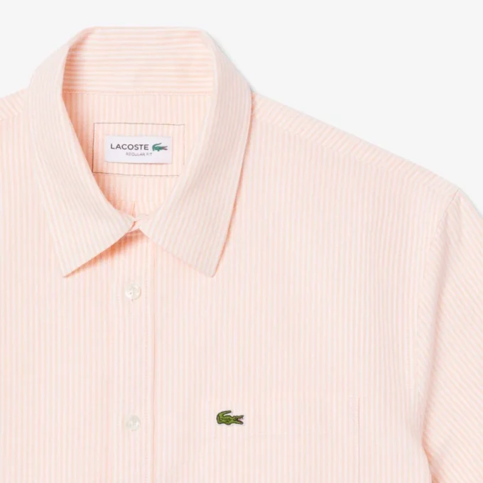 Camisa Oxford de manga corta y corte regular para hombre