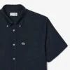 Camisa Oxford de manga corta y corte regular para hombre