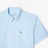 Camisa Oxford de manga corta y corte regular para hombre