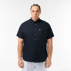 Camisa Oxford de manga corta y corte regular para hombre