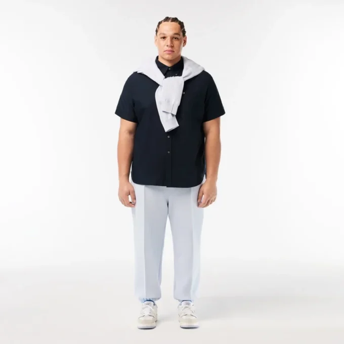 Camisa Oxford de manga corta y corte regular para hombre