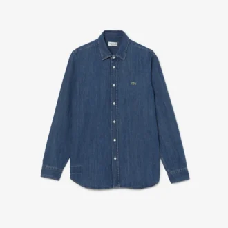 Camisa vaquera de corte regular para hombre