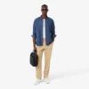 Camisa vaquera ligera de corte regular para hombre