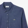 Camisa vaquera ligera de corte regular para hombre