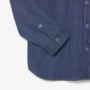 Camisa vaquera ligera de corte regular para hombre