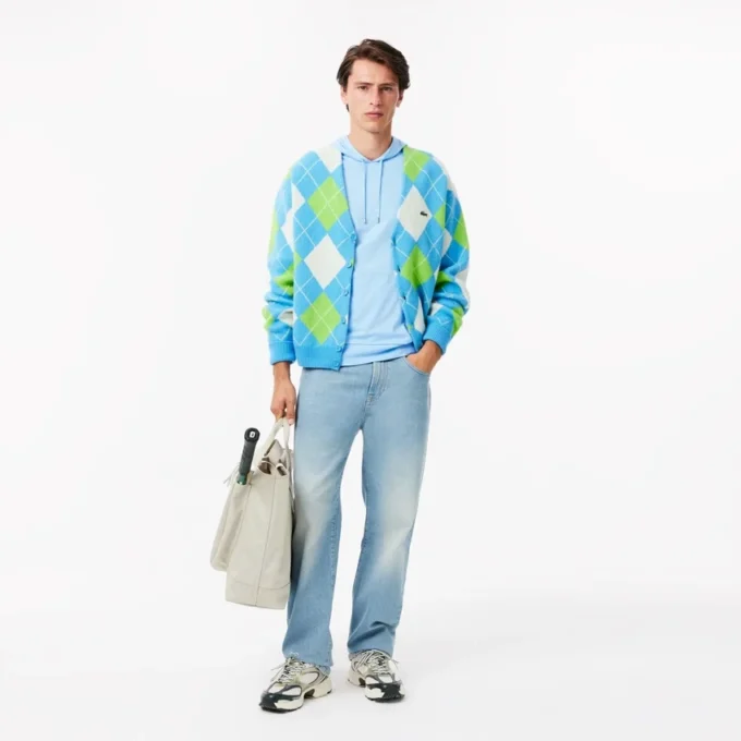 Camiseta con capucha de manga larga para hombre